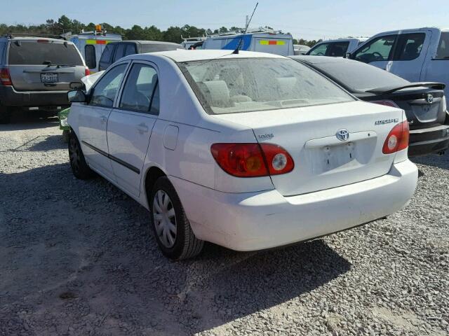 JTDBR32E930048206 - 2003 TOYOTA COROLLA CE WHITE photo 3