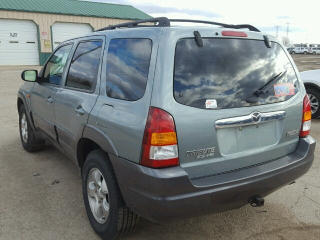 4F2CZ96153KM08011 - 2003 MAZDA TRIBUTE ES 绿色 照片 3