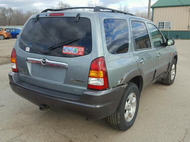 4F2CZ96153KM08011 - 2003 MAZDA TRIBUTE ES 绿色 照片 4