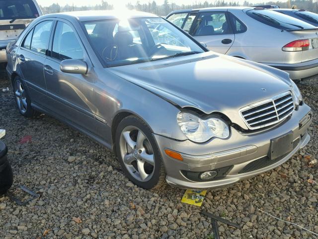 WDBRF52H46A897007 - 2006 MERCEDES-BENZ C GENERATI GOLD photo 1