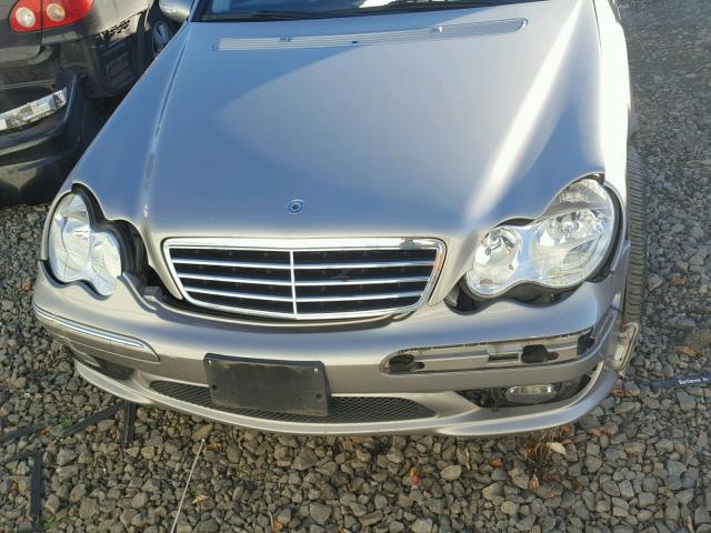 WDBRF52H46A897007 - 2006 MERCEDES-BENZ C GENERATI GOLD photo 7