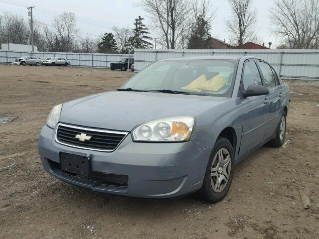 1G1ZS58F17F309225 - 2007 CHEVROLET MALIBU LS GRAY photo 2