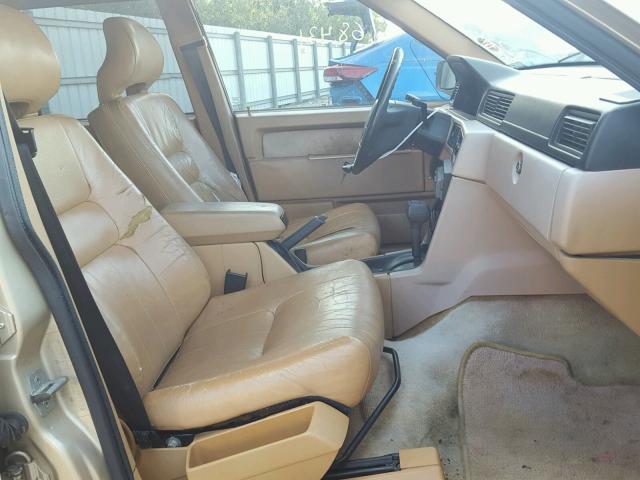 YV1JS8838N1058977 - 1992 VOLVO 940 BASE TAN photo 5