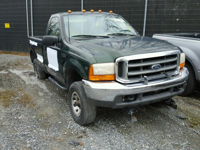 1FTNF21LXYEA81449 - 2000 FORD F250 SUPER GREEN photo 1