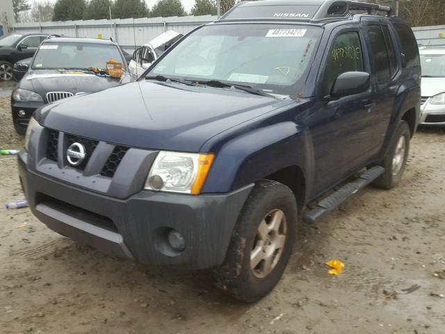 5N1AN08W36C524339 - 2006 NISSAN XTERRA OFF BLUE photo 2