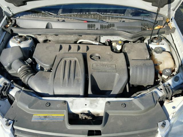 1G1AK55F077117631 - 2007 CHEVROLET COBALT LS SILVER photo 7