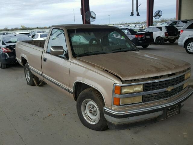 1GCEC14H8NZ128931 - 1992 CHEVROLET GMT-400 C1 BEIGE photo 1