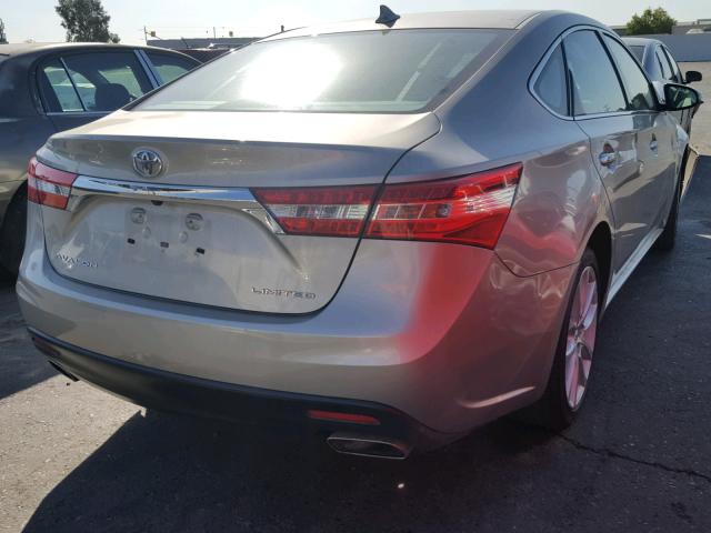 4T1BK1EB0FU167913 - 2015 TOYOTA AVALON XLE GOLD photo 4