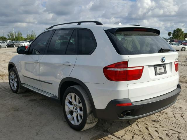 5UXFE43568L007909 - 2008 BMW X5 3.0I WHITE photo 3