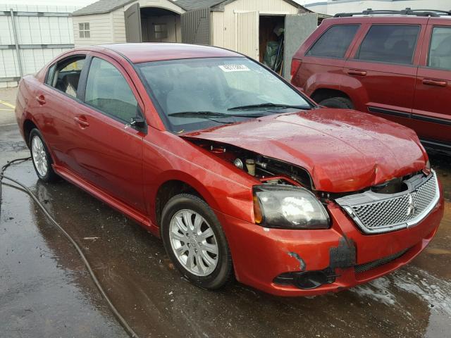 4A32B2FF3AE011831 - 2010 MITSUBISHI GALANT FE RED photo 1