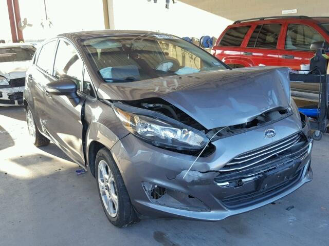 3FADP4EJ0EM157382 - 2014 FORD FIESTA SE GRAY photo 1