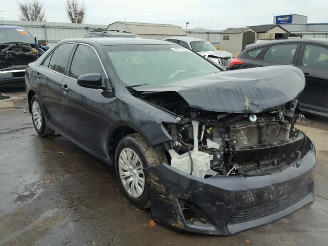 4T1BF1FK9CU505002 - 2012 TOYOTA CAMRY BASE BLACK photo 1