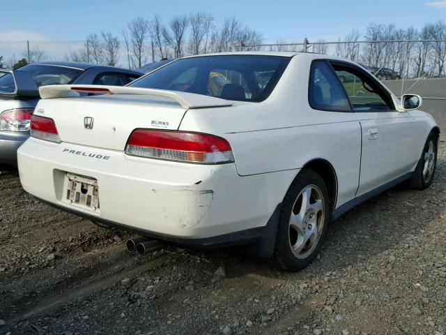 JHMBB6243XC003326 - 1999 HONDA PRELUDE WHITE photo 4