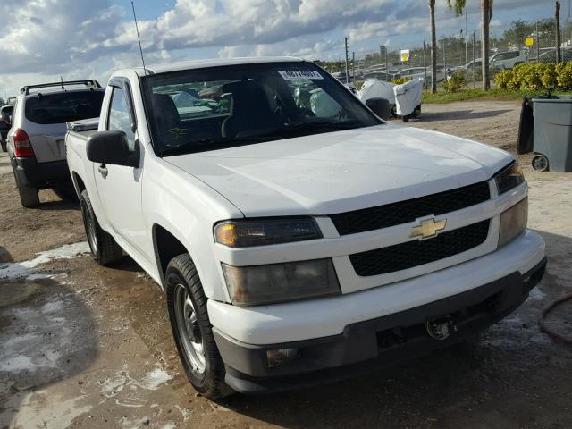 1GCCSBD96A8102515 - 2010 CHEVROLET COLORADO WHITE photo 1