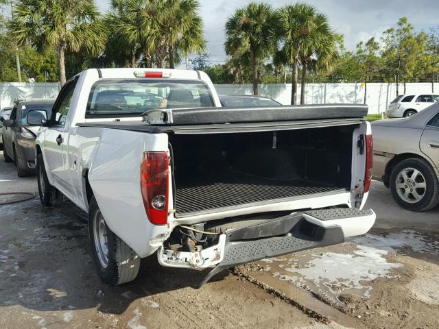 1GCCSBD96A8102515 - 2010 CHEVROLET COLORADO WHITE photo 3