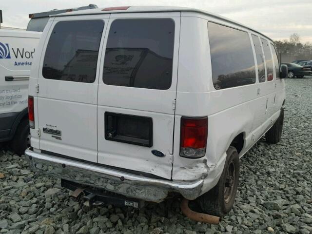 1FBNE31L58DB20130 - 2008 FORD ECONOLINE WHITE photo 4