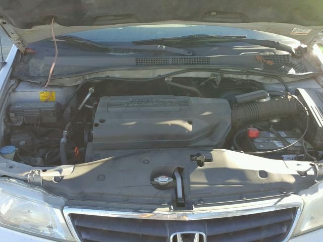 2HKRL18912H545105 - 2002 HONDA ODYSSEY EX SILVER photo 7