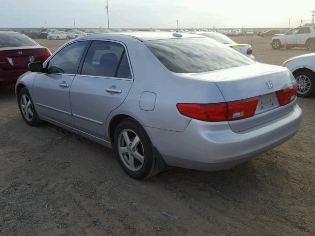 1HGCM55885A187066 - 2005 HONDA ACCORD EX SILVER photo 3