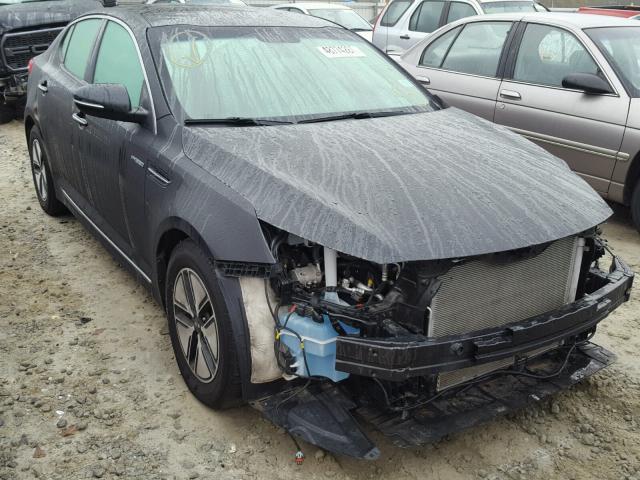 KNAGM4AD7D5061525 - 2013 KIA OPTIMA HYB BLACK photo 1