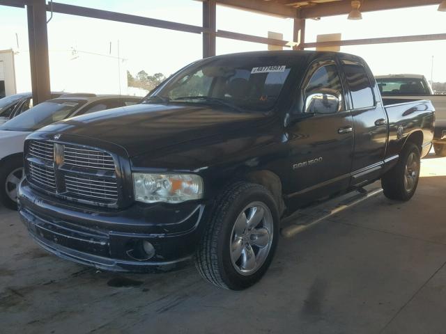 1D7HA18N32S667468 - 2002 DODGE RAM 1500 BLACK photo 2