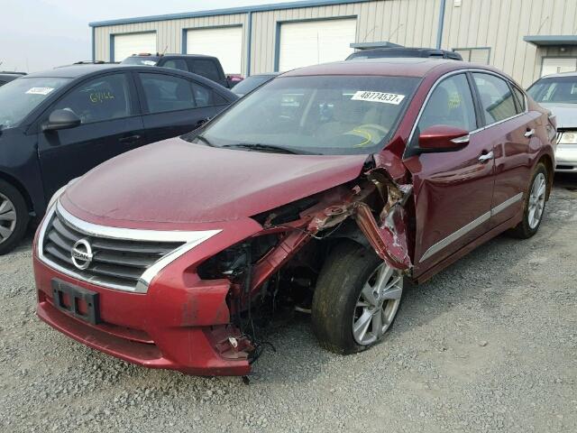 1N4AL3AP6FC107558 - 2015 NISSAN ALTIMA 2.5 RED photo 2