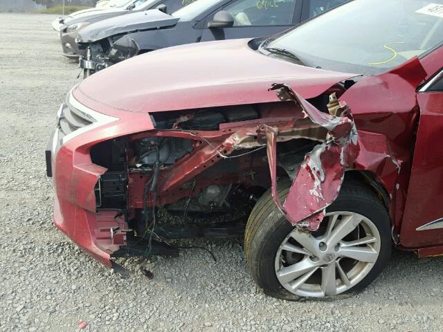 1N4AL3AP6FC107558 - 2015 NISSAN ALTIMA 2.5 RED photo 9