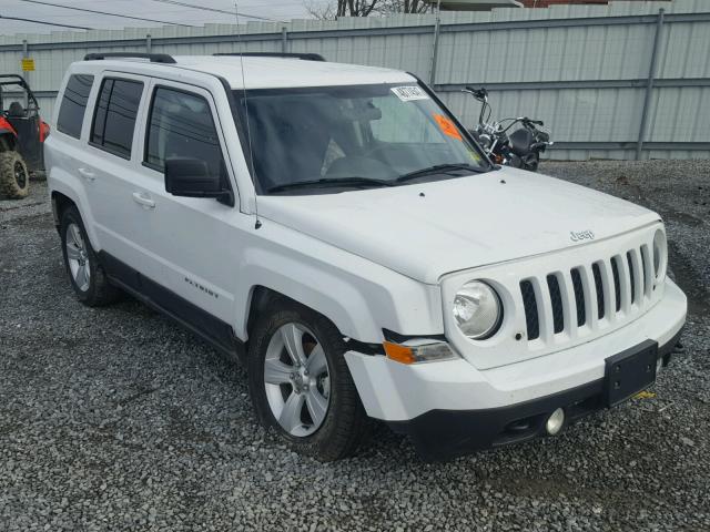 1C4NJRBB1ED591039 - 2014 JEEP PATRIOT SP WHITE photo 1