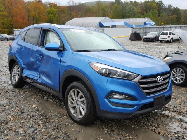 KM8J33A42GU082391 - 2016 HYUNDAI TUCSON LIM BLUE photo 1