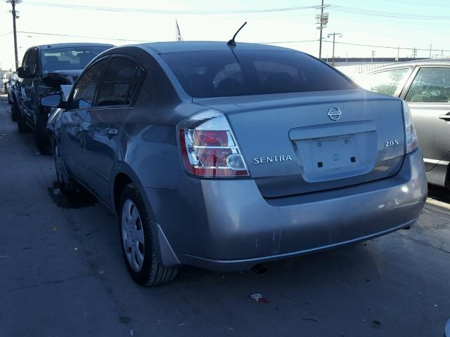 3N1AB61E37L673120 - 2007 NISSAN SENTRA 2.0 GRAY photo 3