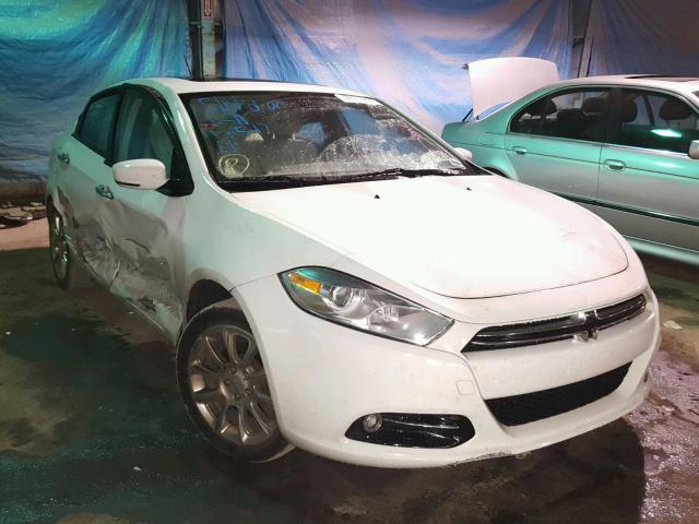 1C3CDFCA7DD320346 - 2013 DODGE DART LIMIT WHITE photo 1