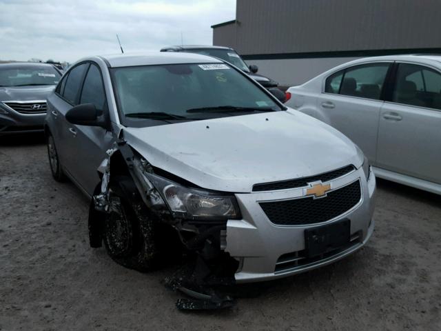 1G1PA5SG7E7132585 - 2014 CHEVROLET CRUZE LS SILVER photo 1