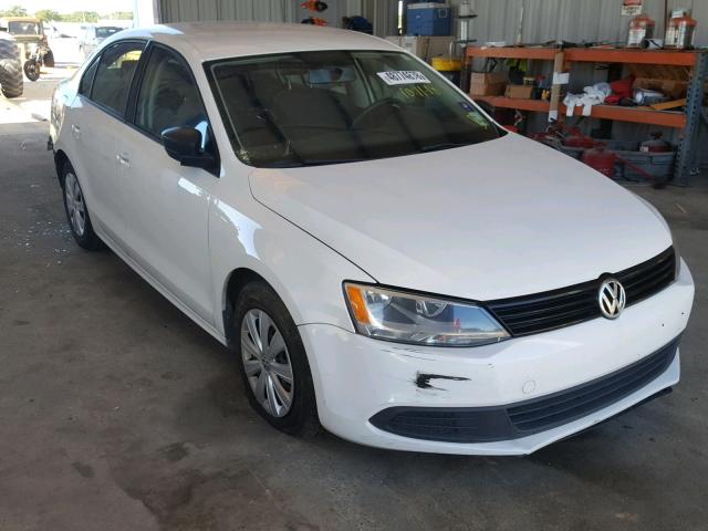 3VW1K7AJXBM343068 - 2011 VOLKSWAGEN JETTA BASE 白色 照片 1