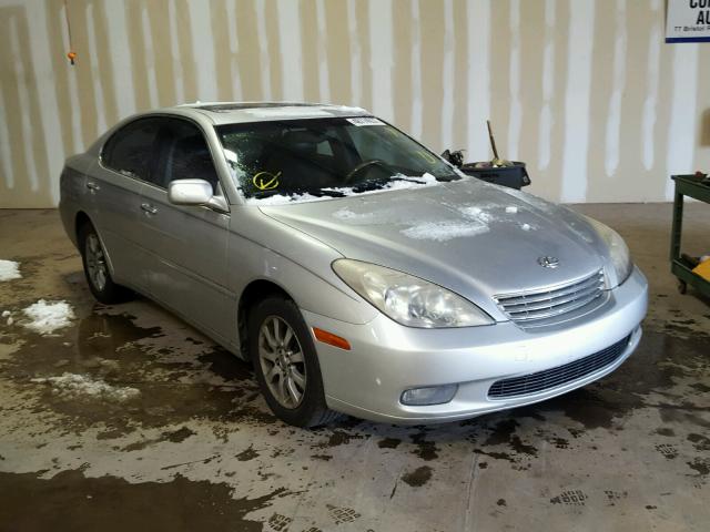 JTHBF30G720069694 - 2002 LEXUS ES 300 SILVER photo 1