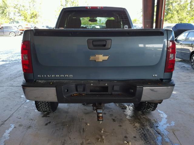 1GCEC29J69Z280424 - 2009 CHEVROLET SILVERADO BLUE photo 10