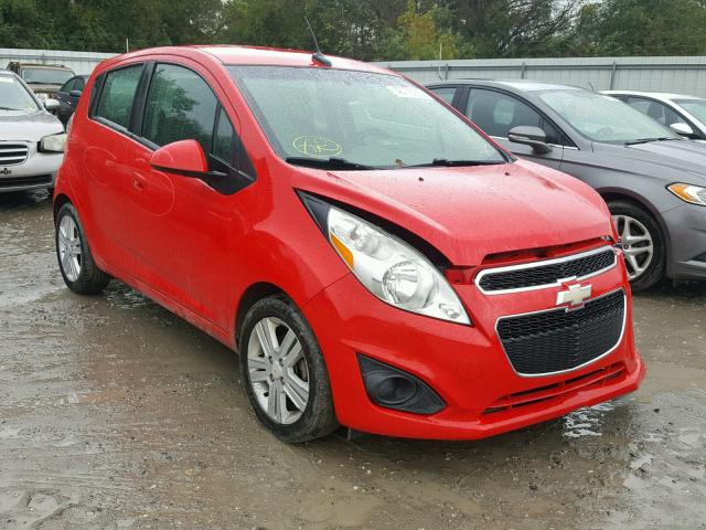 KL8CB6S97DC501972 - 2013 CHEVROLET SPARK LS RED photo 1