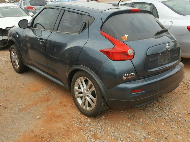 JN8AF5MR6DT224990 - 2013 NISSAN JUKE S BLUE photo 3