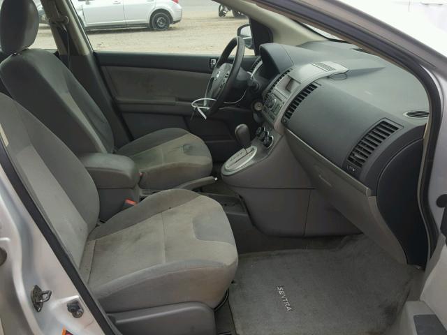 3N1AB61E69L692764 - 2009 NISSAN SENTRA 2.0 SILVER photo 5