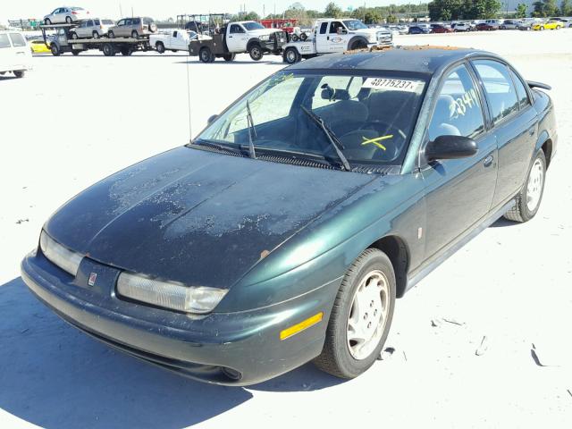 1G8ZJ5274TZ254834 - 1996 SATURN SL2 GREEN photo 2