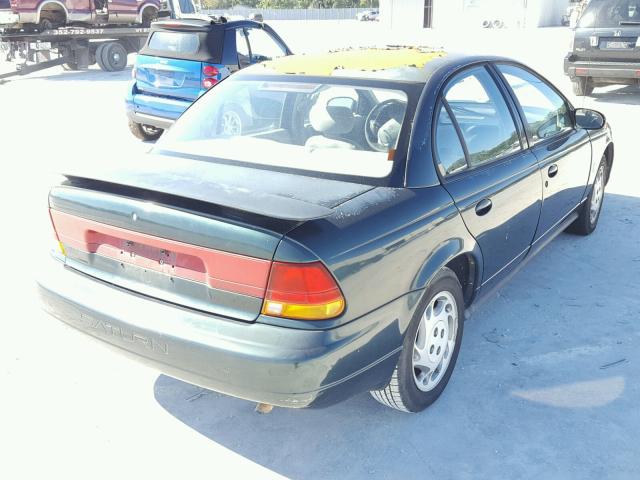 1G8ZJ5274TZ254834 - 1996 SATURN SL2 GREEN photo 4