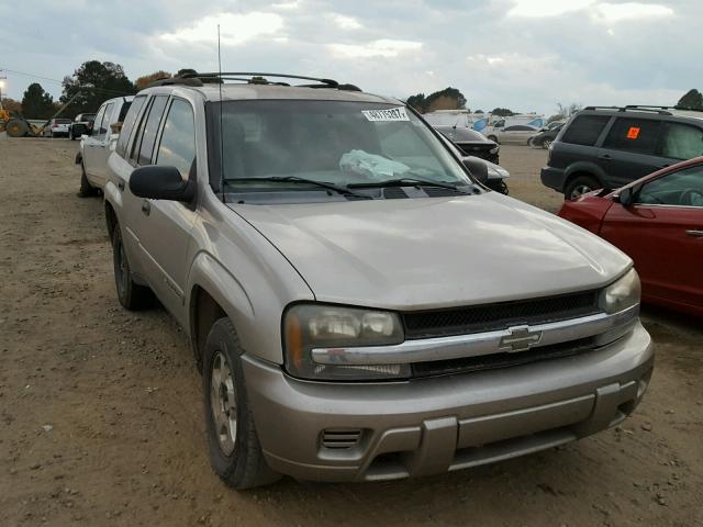 1GNDS13S922524390 - 2002 CHEVROLET TRAILBLAZE BEIGE photo 1