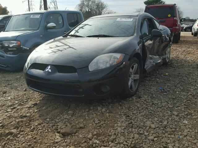 4A3AK24F86E016058 - 2006 MITSUBISHI ECLIPSE GS BLACK photo 2