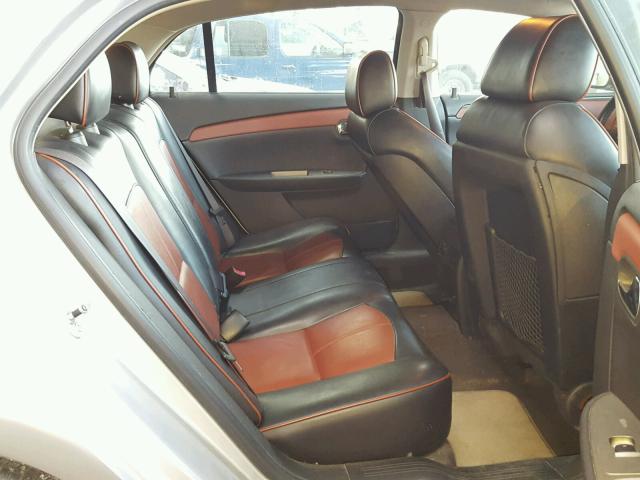 1G1ZK57778F269289 - 2008 CHEVROLET MALIBU LTZ 银色 照片 6