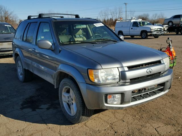 JNRDR09Y93W302341 - 2003 INFINITI QX4 GRAY photo 1