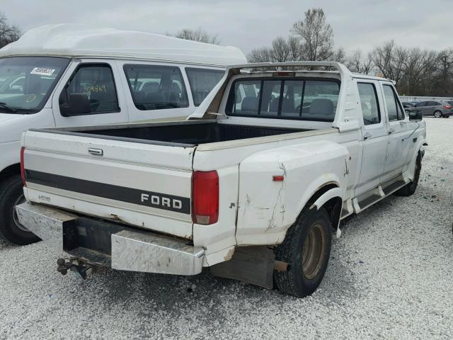 1FTJW35G6SEA30054 - 1995 FORD F350 WHITE photo 4