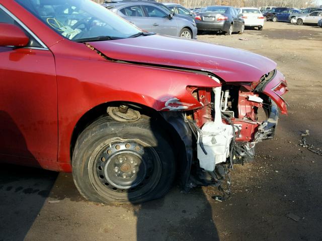 4T1BF3EK2AU067482 - 2010 TOYOTA CAMRY BASE RED photo 9