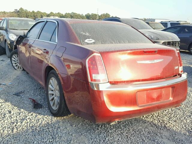 2C3CCAAG0CH277788 - 2012 CHRYSLER 300 RED photo 3