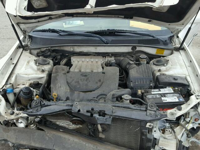 KMHWF35HX3A879400 - 2003 HYUNDAI SONATA GLS WHITE photo 7