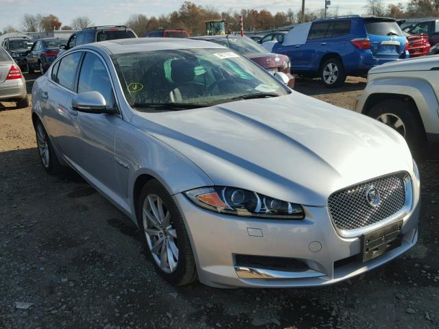 SAJWA0FB1CLS57432 - 2012 JAGUAR XF SILVER photo 1