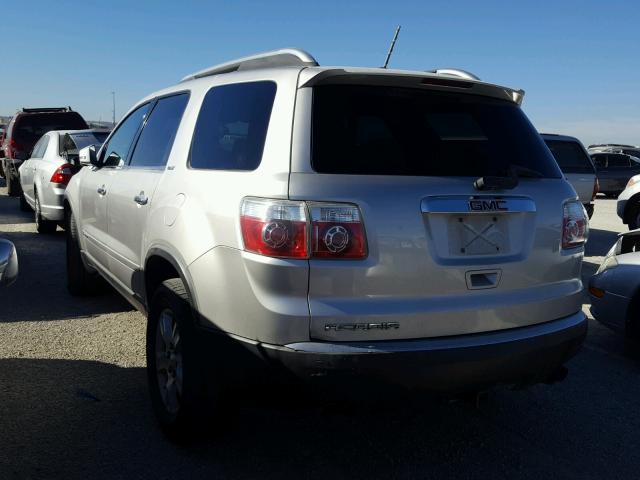 1GKER23728J115175 - 2008 GMC ACADIA SLT SILVER photo 3