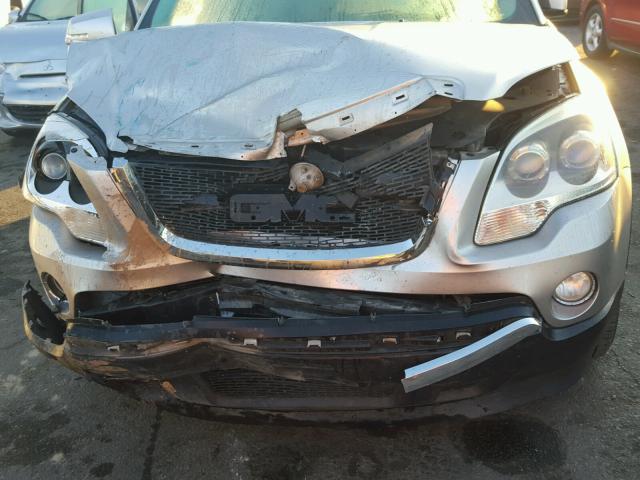 1GKER23728J115175 - 2008 GMC ACADIA SLT ვერცხლისფერი ფოტო 7